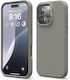 Elago Premium Liquid Back Cover Silicon Gri (iP...