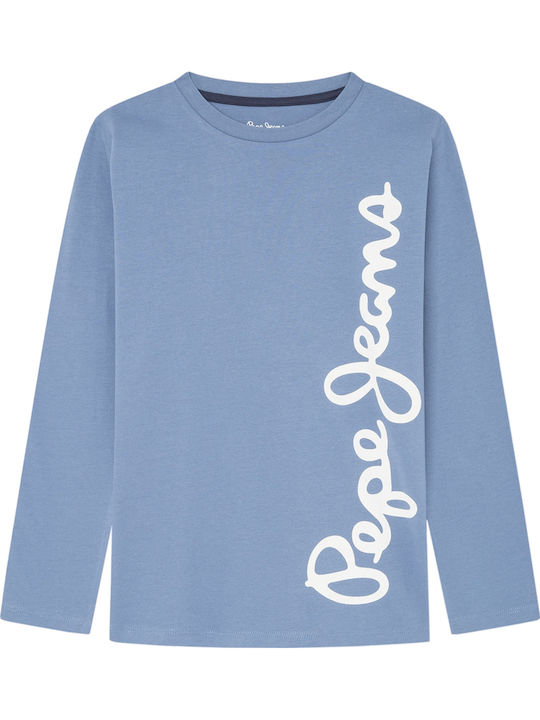 Pepe Jeans Kinderhemd Langarm Union Blue Waldo