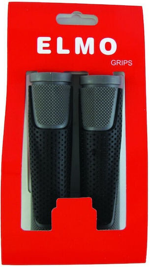 Elmo 1099980015 Mountain Bicycle Handlebar Grips in Grey-Black Color
