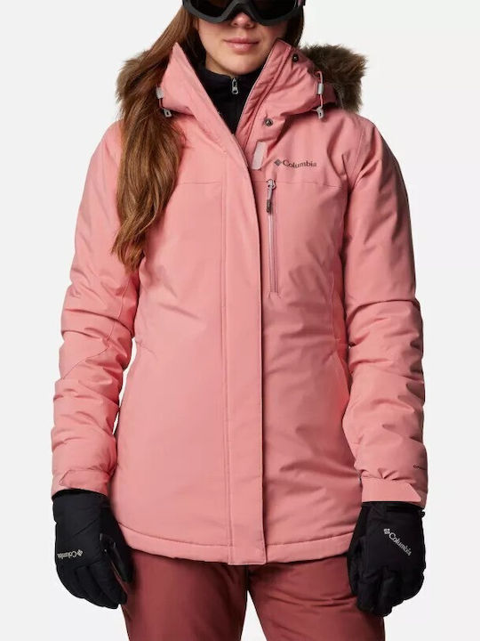 Columbia Ava Alpine II 2085831-629 Γυναικείο Μπουφάν για Σκι & Snowboard Ροζ