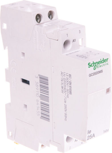 Modularer Schütz 25A 2Ö 0S 220-240V AC GC2520M5