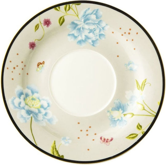 Laura Ashley Πιατάκι Φλιτζανιού Πορσελάνης Πολύχρωμο