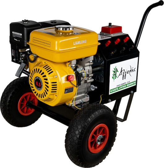 Generator pentru Recoltator de Măsline 70A+ Motor Angelis 7CP Euro5 Reglabil
