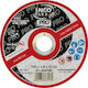 Incoflex Metal Grinding Disc 125 X 6.5 X 22.2mm