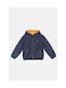 Joyce Kids Casual Jacket with Hood Blue