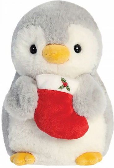 Pom Pom Plush Penguin Doll 20cm Sock