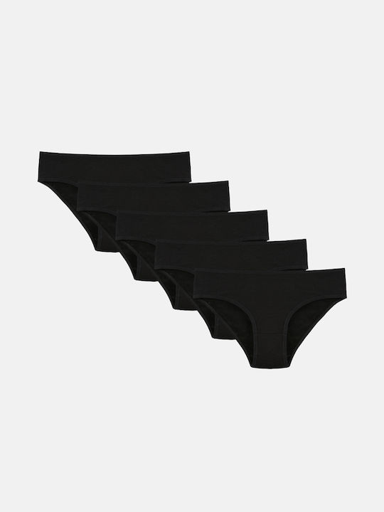 Donella Set chiloței pentru copii Black 5buc