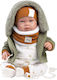 Llorens Juan Baby-Puppe Neugeborenes Junge 44 cm