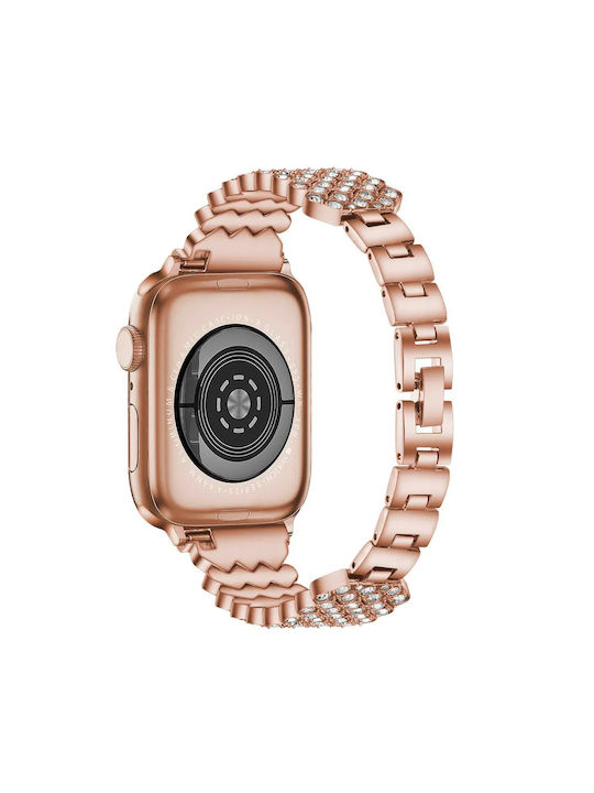 Leewello LW-380 Armband Rostfreier Stahl Rose G...