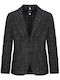 Men's Suit Jacket Slim Fit Black