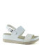 Women's Flat Sandals Anatomic in White Color