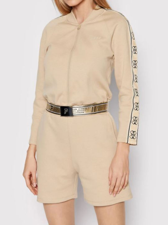 Guess Damen Einteiler Shorts Cream
