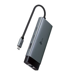 TP-LINK USB-C Docking Station με HDMI 4K PD Ethernet (UH6120C) TP-LINK USB-C Docking Station με HDMI 4K PD Ethernet (UH6120C)