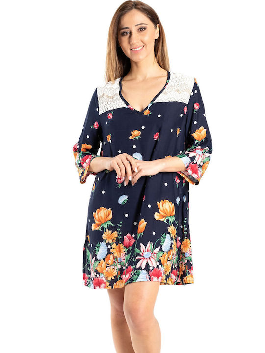 Rachel Γυναικείο Φόρεμα Παραλίας Floral