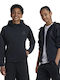 Athletic Kids Cardigan with Hood Black