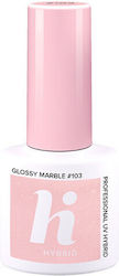 Hi Hybrid Ojă Semipermanentă #103 Glossy Marble 5ml