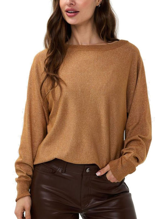 Esqualo Women's Sweater Caramel