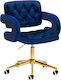 Friseurstuhl 4rico Qs-of213g Marineblau