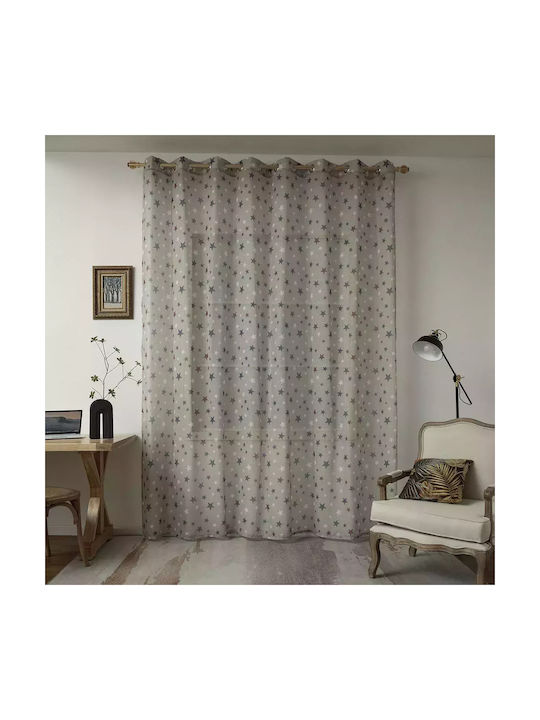 Beauty Home Κουρτίνα με Τρουκς