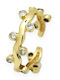 Goldjewels Femeie Inel din Argint Placat cu aur