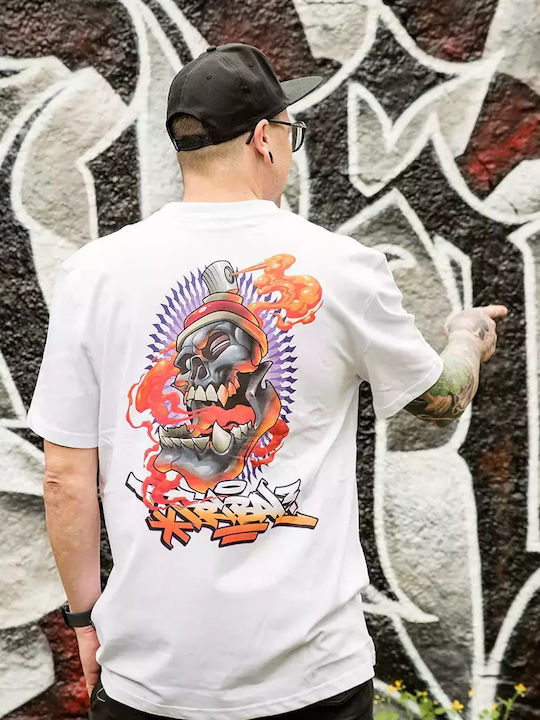 T-shirt Black+white