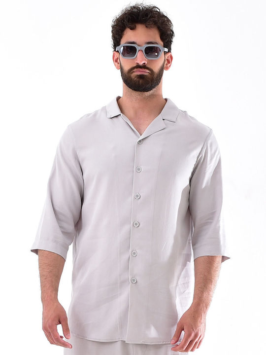 Short-sleeved Shirt Gray