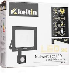 Proiector LED cu Senzor de Mișcare 30 W 4500k Keltin K02011 Proiector LED cu Senzor de Mișcare 30 W 4500k Keltin K02011