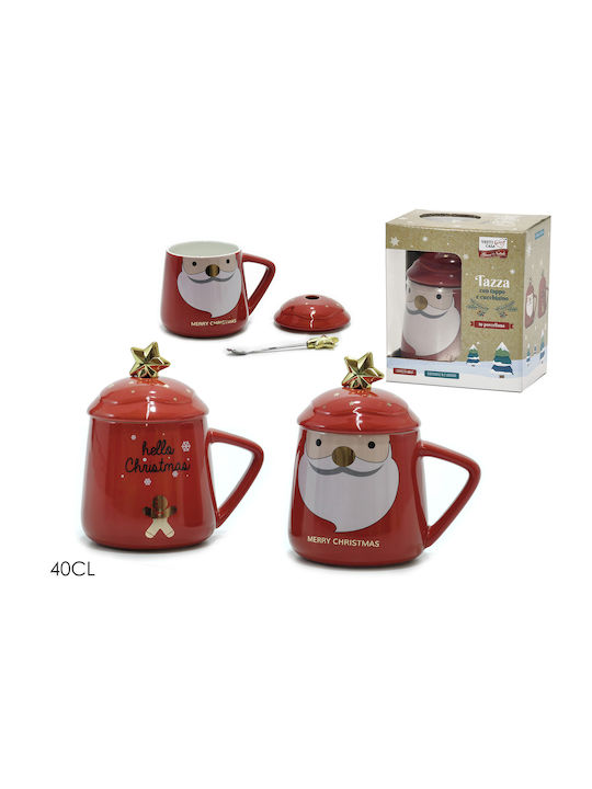 General Trade Christmas Mug Red 1pcs