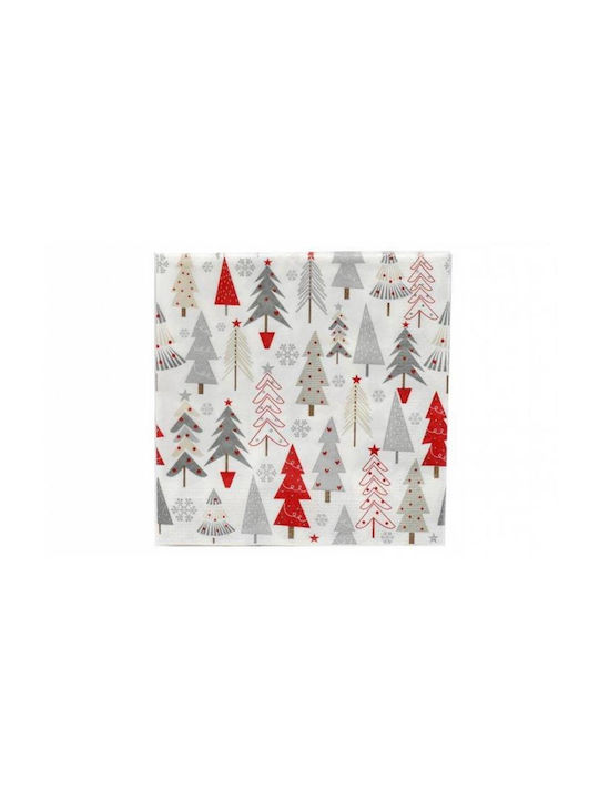Atmosphera Set Weihnachtsservietten L33xB33cm. 20Stück