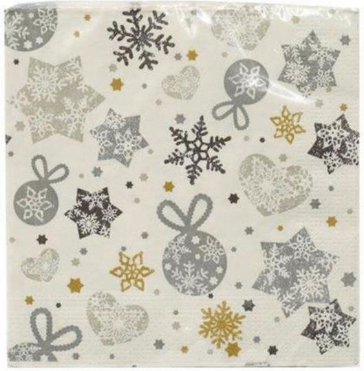 Atmosphera Șervețele de Crăciun L33xW33cm.