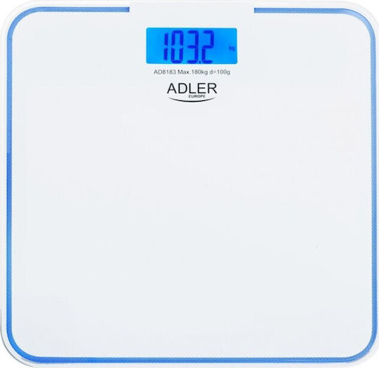 Adler Digital Badezimmerwaage in Weiß Farbe AD 8183