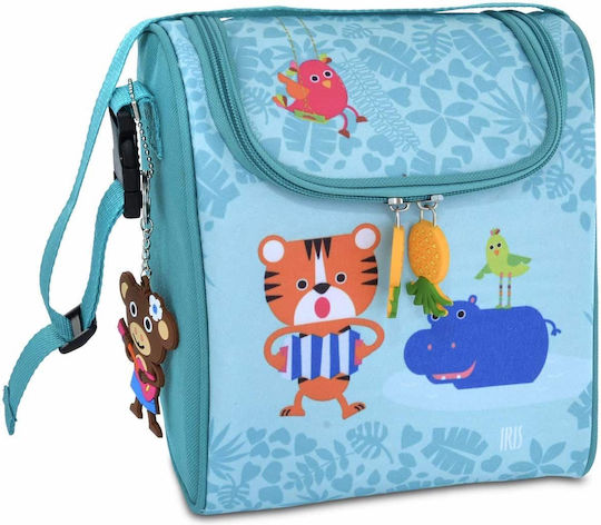 Iris Barcelona Funny Jungle Schulische Isothermische Hand-Lunch-Tasche 3.5Es Snack Rico 18.5 x 10.5 x 22cm