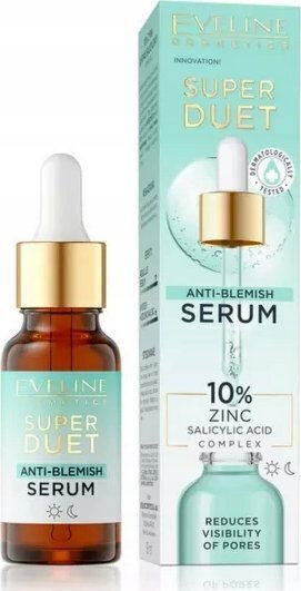 Eveline Super Duet Serum Face for Acne & Imperfections 18ml