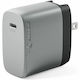 Alogic Ladegerät ohne Kabel GaN mit USB-C Anschluss 67W Space Grey (1X67 Rapid Power US)