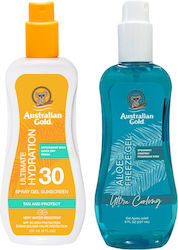 Australian Gold Clear Spray Gel Spf30 + Aloe Fr...