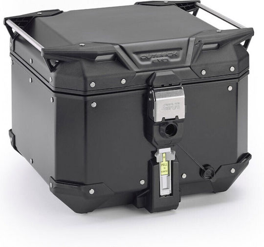 Givi Trekker Outback Monokey Μπαγκαζιέρα Μοτοσυκλέτας Αλουμινίου 42lt Μαύρη