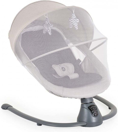 Cangaroo Ηλεκτρικό Relax Μωρού Κούνια Zara Light Grey
