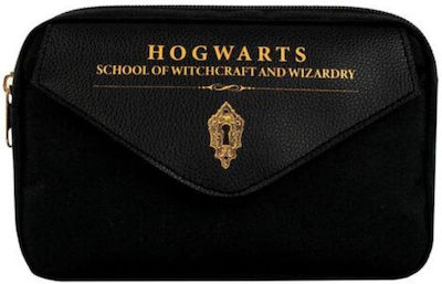 Harry Potter Black Hogwarts Shield Pencil Case