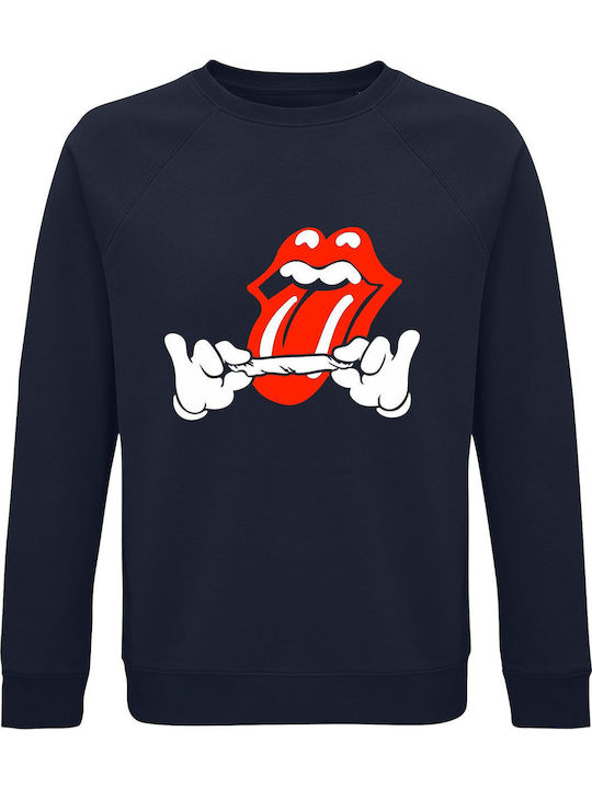 Rolling Stoned Rolling Stones Weed Φούτερ Rolli...