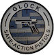 Glock Ελληνική Σημαία Pvc Patch Γκρι Χαμηλής Ορατότητας