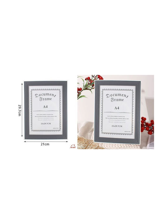Wooden Grey Frame 21x29.7cm A4 Forhome 520263 Home