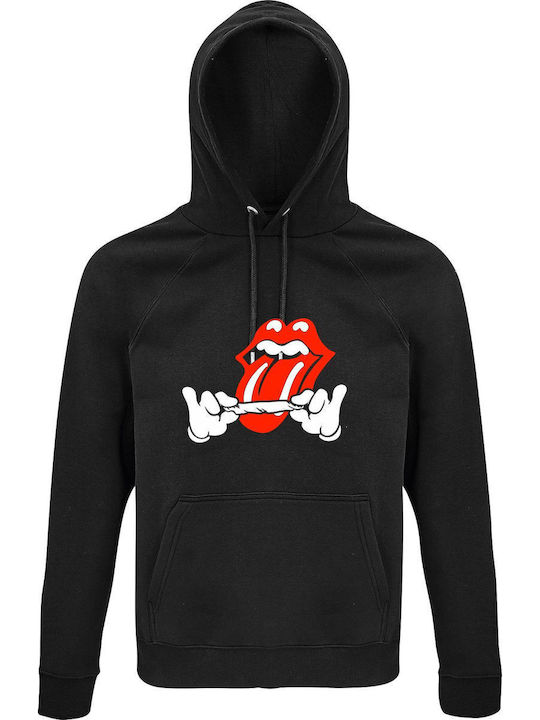 Rolling Stoned Rolling Stones Weed Блуза с качу...