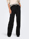 Only Women's Fabric Trousers Black