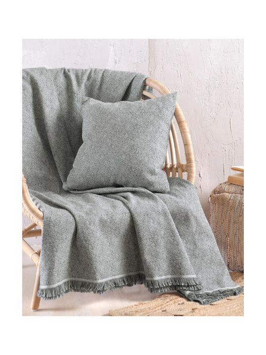 Rythmos Decorative Pillow Case Only from 100% C...