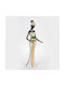Estheti Home Decorative Woman Figure Flower Pot 17x14x46.5cm 752-27058