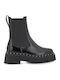 Women's Ankle Boots with Medium Heel Black