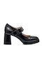 Hispanitas Leather Black Heels