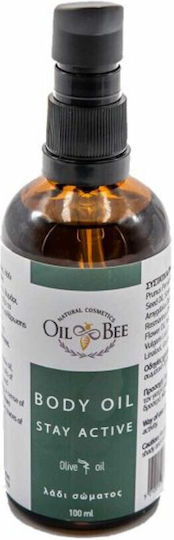 Oil & Bee Λάδι Σώματος Stay Active 100ml