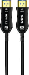 MediaRange MRCS224 HDMI 2.0 HDMI-Stecker - HDMI-Stecker 20m Schwarz