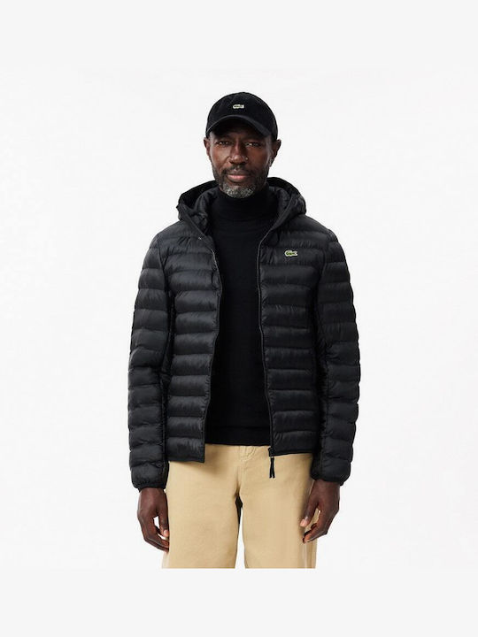 Lacoste Winter Jacket Puffer Waterproof BLACK BH2909-031